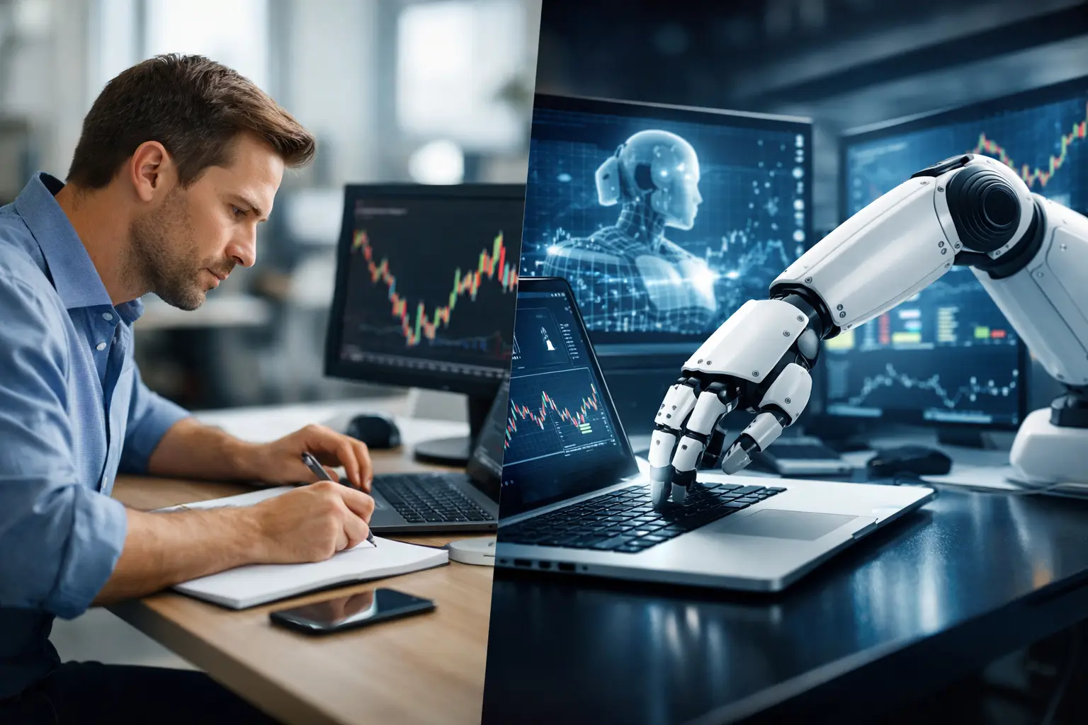 Manuelles Trading vs. Automatisierung